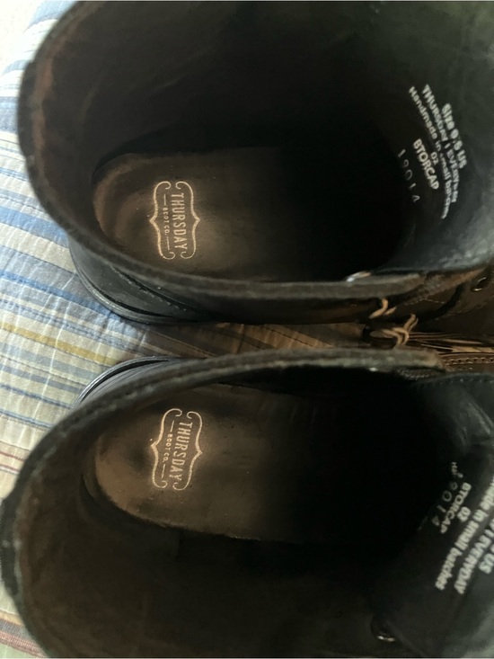 THURSDAY Captain/Black Matte 9.5 men.